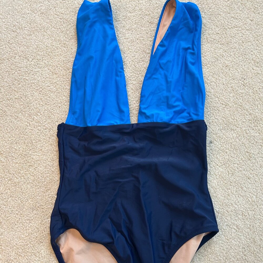 JCrew Colorblock Swimsuit